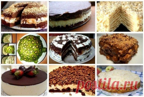 Подборка 9 САМЫХ ВКУСНЕЙШИХ ТОРТОВ.