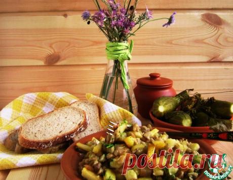 Хитрый картофель – кулинарный рецепт
