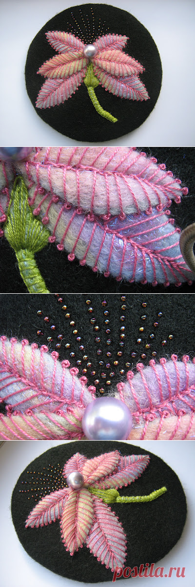 ELLA'S CRAFT CREATIONS: TAST WEEK 37 PISTIL STITCH !
