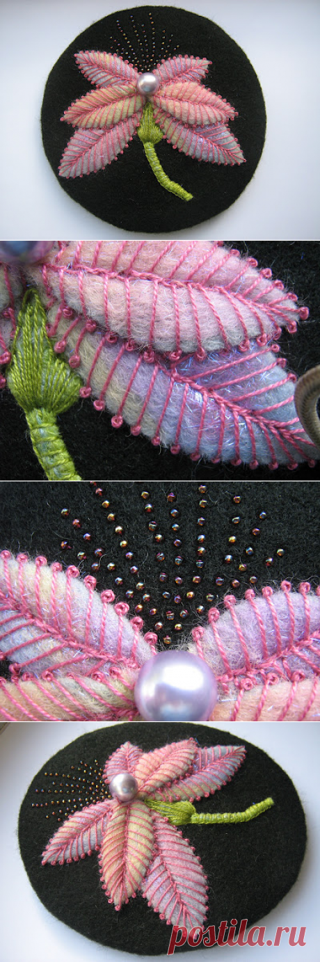 ELLA'S CRAFT CREATIONS: TAST WEEK 37 PISTIL STITCH !