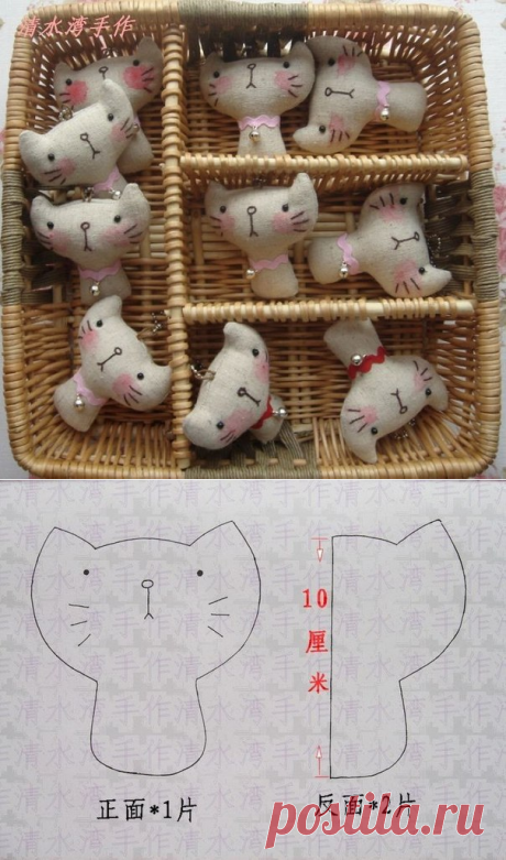 Котики-подвески — Сделай сам, идеи для творчества - DIY Ideas
