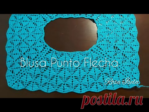 Blusa Punto Flecha Parte 1