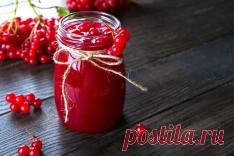 Повидло из калины — Домашняя кулинария