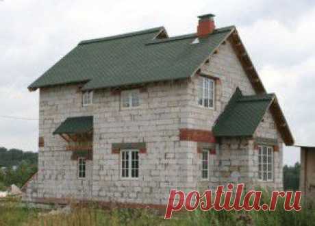 Отделка дома из пеноблоков или газобетона внутри и снаружи