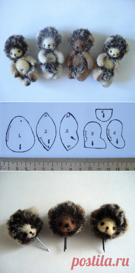 Светланкина Шкатулочка: МК ежика