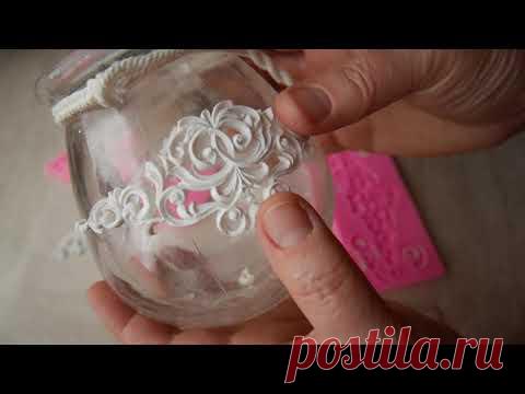 Как я делаю гибкие отливки из герметика - для декупажа.