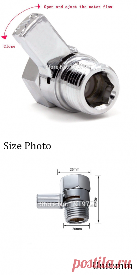 Bagnolux Высокое качество оптовая продажа продвижение воды Saver управление потоком и запорный клапан из твердой латуни для ручной душ/душ купить на AliExpress