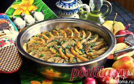 Капуста под яблоками | Кулинарные рецепты от «Едим дома!»