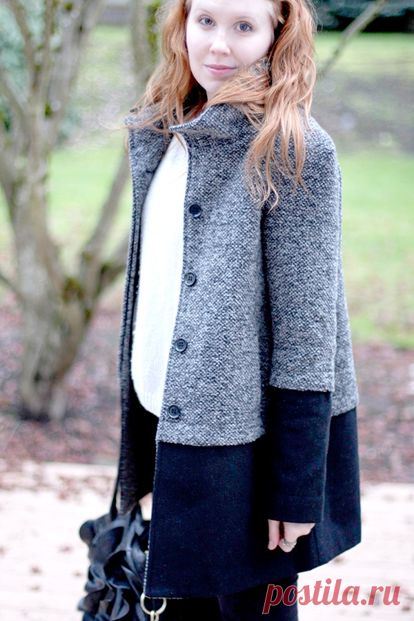 Идея для переделки пальто Модная одежда и дизайн интерьера своими руками