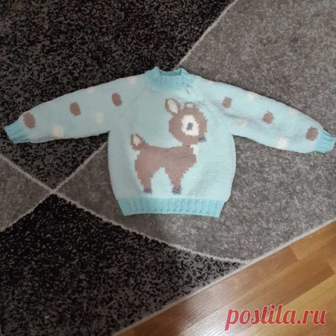 Свитерок для внука