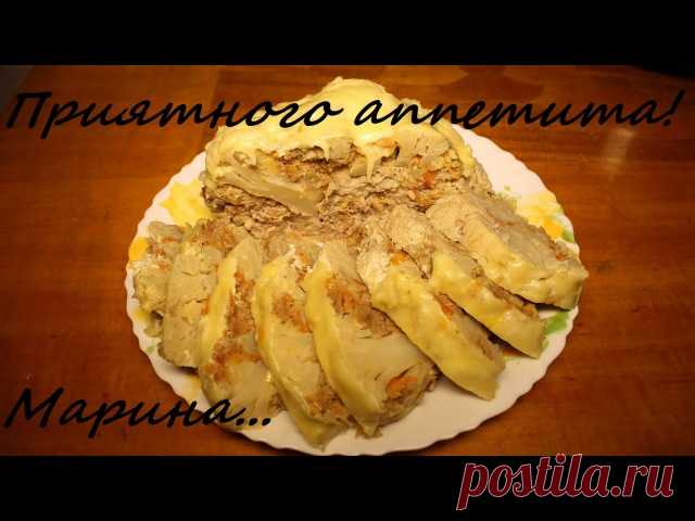 Фаршированная цветная капуста в мультиварке, простой рецепт вкусной фаршированной капусты. Рецепты для мультиварки

 Состав: 1 качан цветной капусты (вес около 1 кг.), 1 морковь, 1 луковица, 1 томат, 400 грамм - мясного фарша (свинина+говядина), 1 яйцо, 1,5 ч.л. - соли ( в фарш), 2 столовые ложки сметаны (или майонеза) + 0,5 ч.л. соли, 70 грамм - твердого сыра.
Показать полностью…