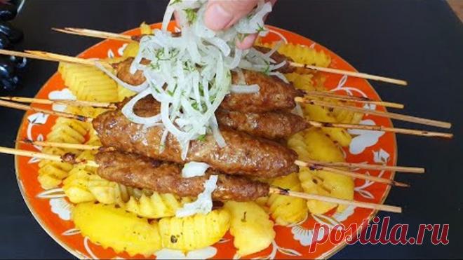 Попробовав раз это блюдо вы будете готовить его всегда. Как Приготовить Люля кебаб дома