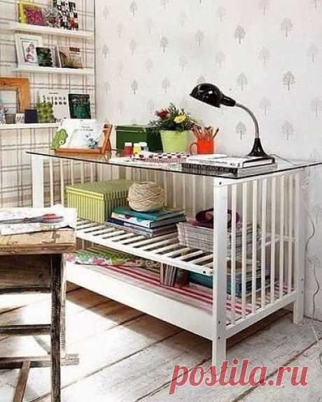 Преображение старой детской кроватки: идеи — DIYIdeas