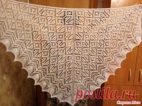 . Шаль "Heartland lece shawl" (со схемами) - Страна Мам