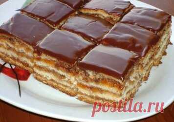 Обалденное пирожное Грета гарбо. За уши не оторвать! Очень вкусное пирожное “Грета гарбо” — рецепт лучших кондитеров! Вкусно и несложно! Ингредиенты: Для теста: – 0.5 кг муки;  – 25 г свежих дрожжей;  – 2 яйца;  – 200 г сливочного масла;  – 250 г сметаны;  – 100 г сахарной пудры;  – щепотка соли;  – лимонная цедра. Для начинки: – 500 г мармелада или абрикосового варенья;  – 400 г молотых орехов;  – 200 г сахара. Для украшения (глазури): – ложка жидкой сметаны или взбитых с...