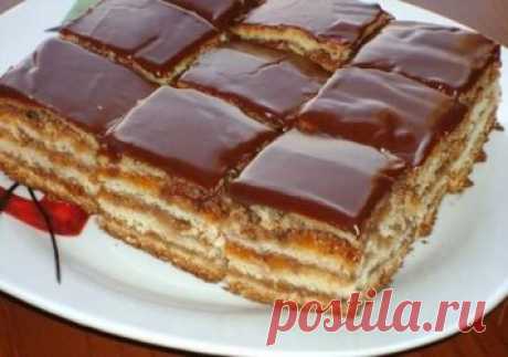 Обалденное пирожное Грета гарбо. За уши не оторвать! Очень вкусное пирожное “Грета гарбо” — рецепт лучших кондитеров! Вкусно и несложно! Ингредиенты: Для теста: – 0.5 кг муки;  – 25 г свежих дрожжей;  – 2 яйца;  – 200 г сливочного масла;  – 250 г сметаны;  – 100 г сахарной пудры;  – щепотка соли;  – лимонная цедра. Для начинки: – 500 г мармелада или абрикосового варенья;  – 400 г молотых орехов;  – 200 г сахара. Для украшения (глазури): – ложка жидкой сметаны или взбитых с...