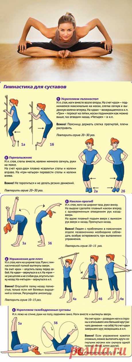 Упражнения для укрепления суставов | Твоя Фигура