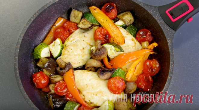 Ужин за 30 минут. Готовлю с любыми овощами - всегда вкусно | Кухня наизнанку | Яндекс Дзен