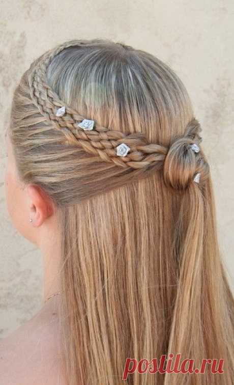 Dutch 5 strand mermaid lace braid hairstyle