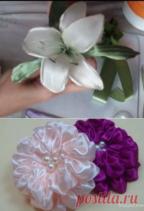 Мастер-класс: канзаши (видео)