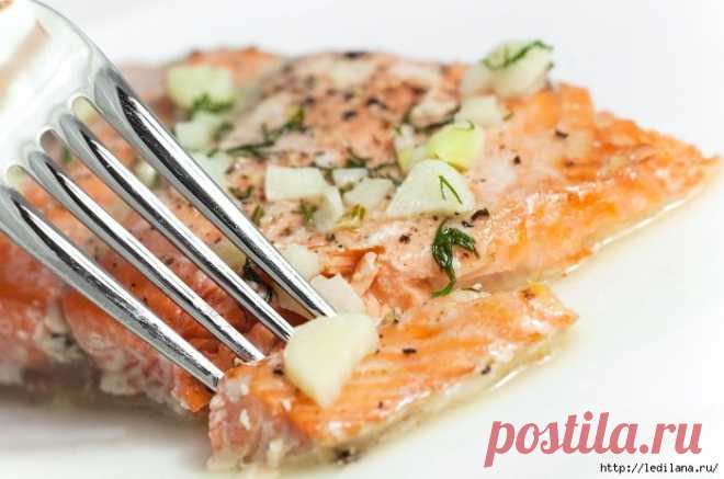 Сочная сёмга в духовке. Рецепты от Любаши