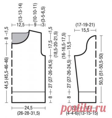 Openwork metallic sweater free pattern