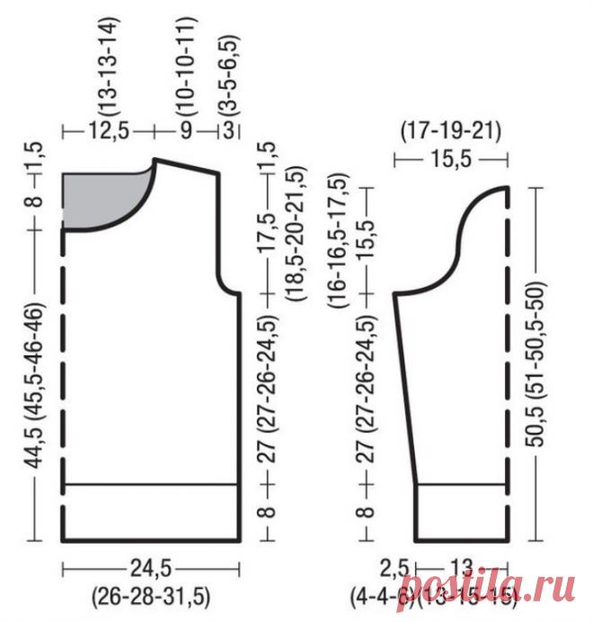 Openwork metallic sweater free pattern