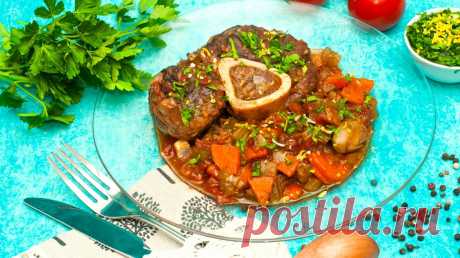 Оссобуко с гремолатой Рецепты из мяса - Журнал полезных советов Оссобуко из говядины классический рецепт с гремолатой Приготовление оссобукоиз говядины в духовке по-милански Как готовить говяжью оссобуку?