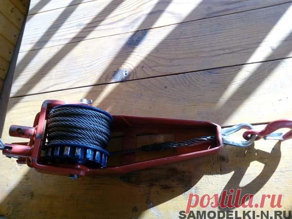 Ручная лебедка своими руками: чертежи, размеры | Самоделки своими руками