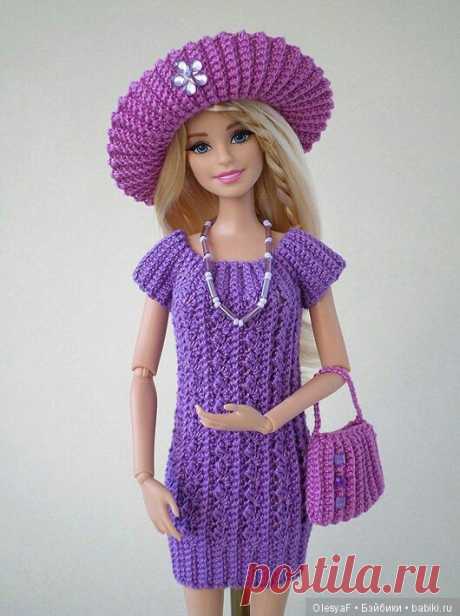 Платье для Барби / Одежда и обувь для кукол своими руками / Бэйбики. Куклы фото. Одежда для кукол
