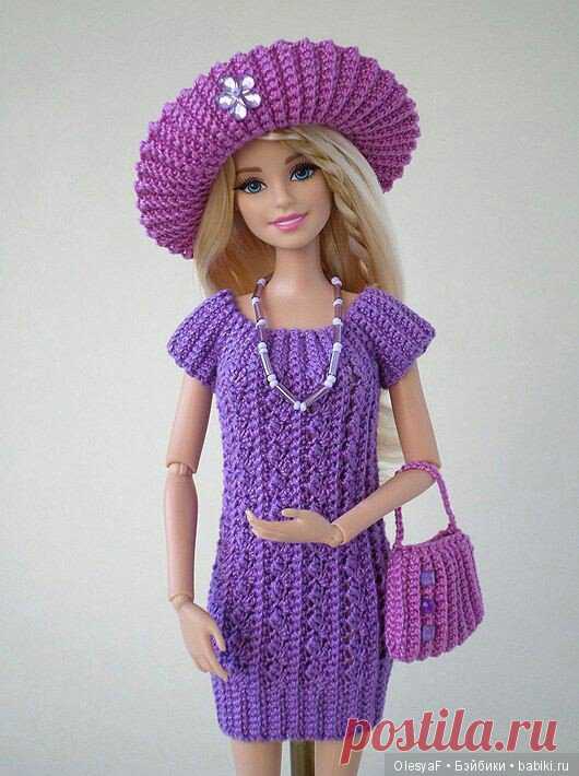 Платье для Барби / Одежда и обувь для кукол своими руками / Бэйбики. Куклы фото. Одежда для кукол