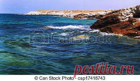 Стоковые фото Rybceh - Chernomorskoe, peninsula, Tarhankut, Crimea, Black,... csp17418743 - Поиск стоковых изображений, фотографий, картинок и фотоклипартов