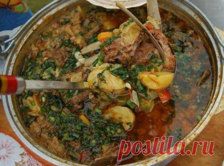 Шулюм из баранины (Казачья кухня)