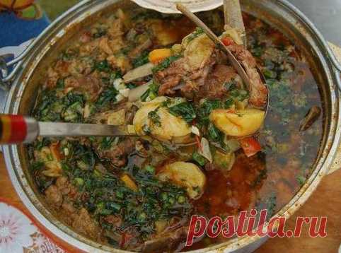 Шулюм из баранины (Казачья кухня)