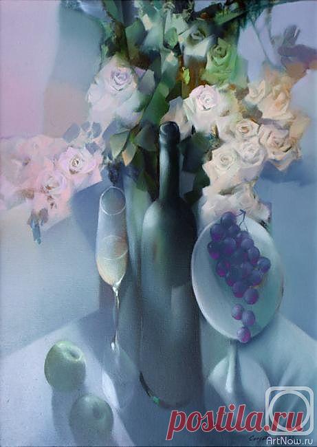 Розы для любимой. Картины художника. Солдаткин Владимир Михайлович. Художники. Картины, картинная галерея, продажа картин