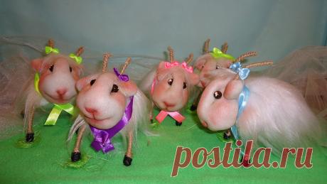 символ 2015 года, козочки