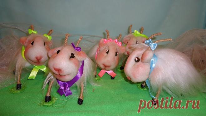 символ 2015 года, козочки