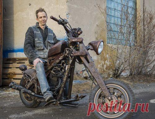 Деревянное чудо: мотоцикл по имени "Девушка" - Портал Мурманской области «Регион51»: новости, афиша, блоги