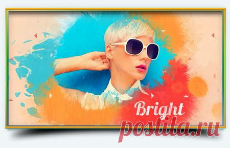 Yummi Channel - After Effects Project (Videohive) Yummi Channel - элегантный проект-презентация ваших снимков или видео-роликов в стиле разноцветных чернил