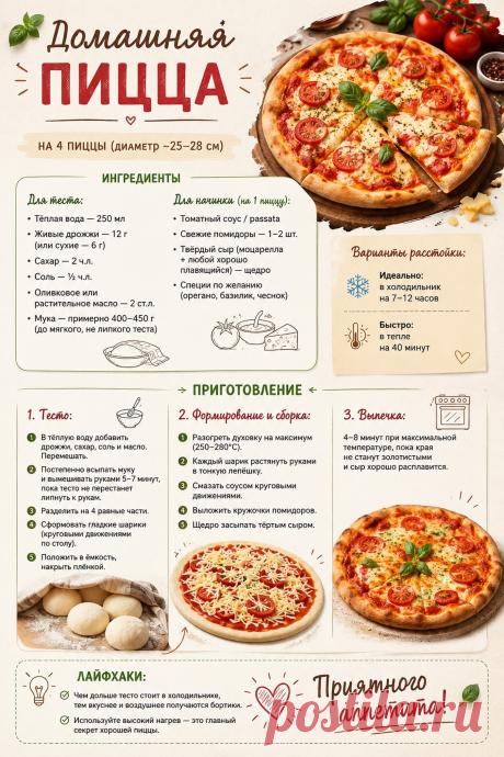 Домашняя пицца
