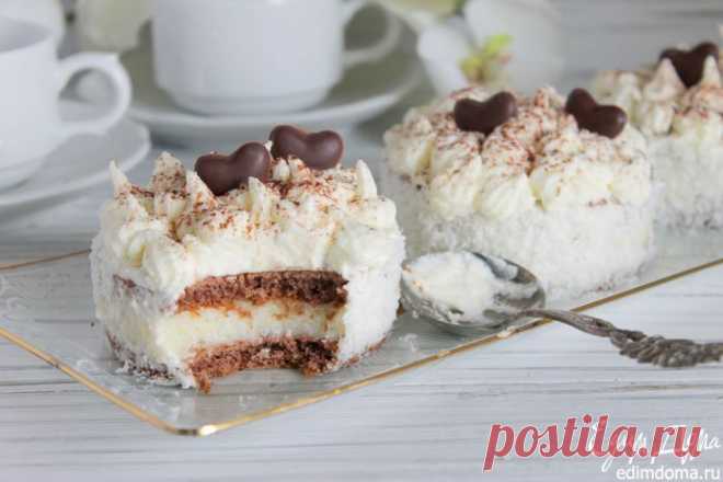 Пирожные кокосовые | Кулинарные рецепты от «Едим дома!»