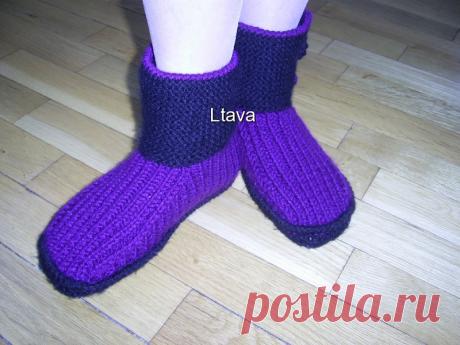 боты - тапочки от Ltava