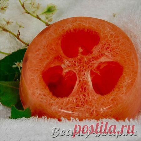 Рецепт антицеллюлитного мыла с люфой | Рецепты мыла ручной работы