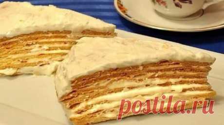 Кулинария &gt;Торт «Парижский коктейль» так и тает во рту!