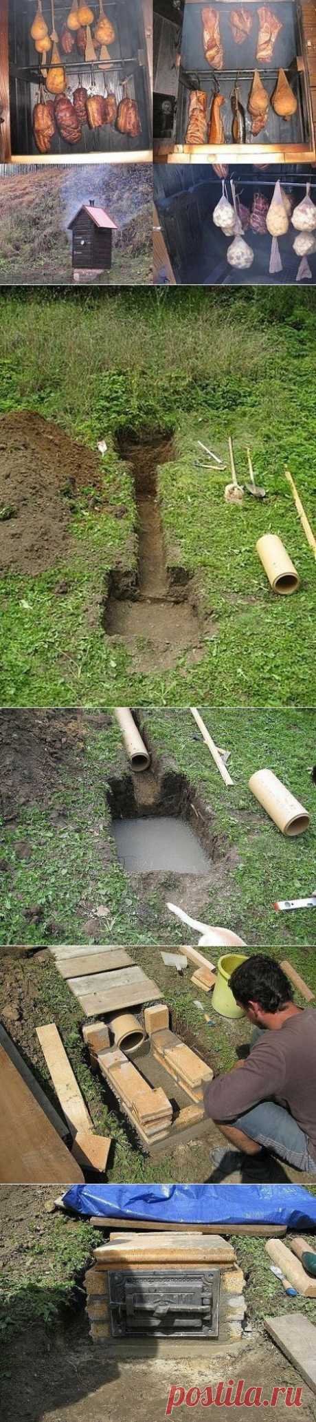 Самодельная коптильня