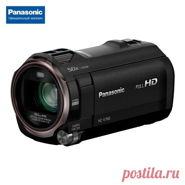 Full HD видеокамера Panasonic HC-V760EE-K 
    
    Характеристики товара
    
        

                        Бренд:
                        Panasonic
                    
                                                                
                        Поддержка высокого разрешени...