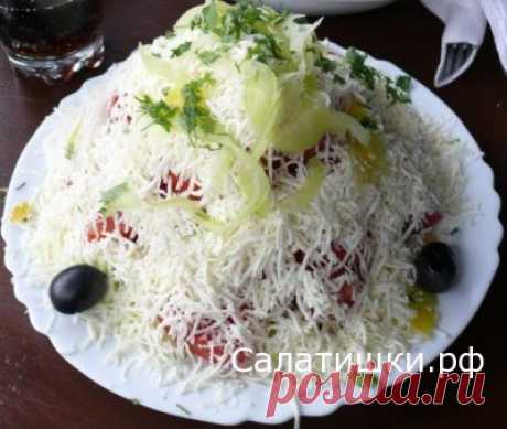 РЕЦЕПТ ВКУСНОГО ПАСТУШЬЕГО САЛАТА » Рецепты вкусных салатов