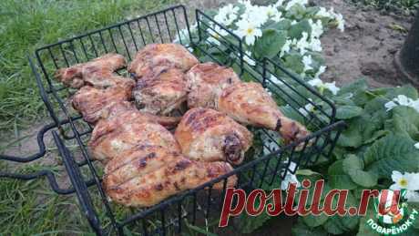 Шашлык из курицы Кулинарный рецепт