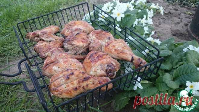 Шашлык из курицы Кулинарный рецепт