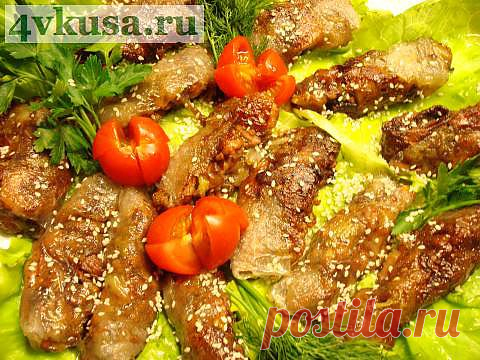 Роллы по-тайски (с курицей и креветками) | 4vkusa.ru
